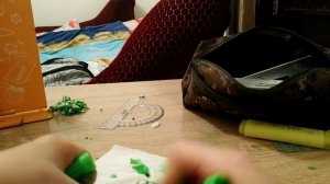 КАК ПОКРАСИТЬ ПРОЗРАЧНУЮ ЛИНЕЙКУ.