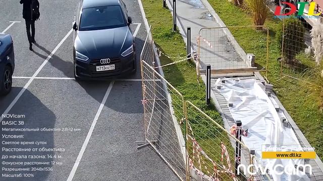 Пример видео камеры NOVIcam BASIC 38 день и ночь, -20°С ~ +60°С - 3 mpx - 2.8~12 мм - 116°~38° смотреть онлайн