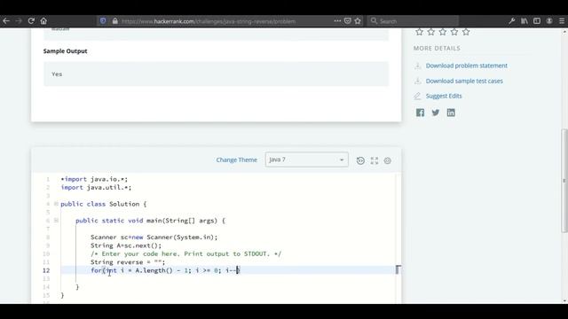 17. Strings - Java String Reverse | (Hindi) смотреть онлайн