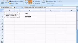 Excel 2007 VBA Edit Mode and Design Mode
