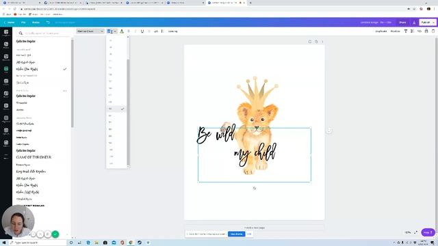 How to Create Safari Nursery Wall Art in Canva смотреть онлайн