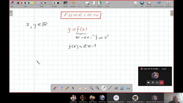 Clase 28 10 20 Mat I Adm Pub Teorema Binomio Funciones Lineal y Cuadratica смотреть онлайн