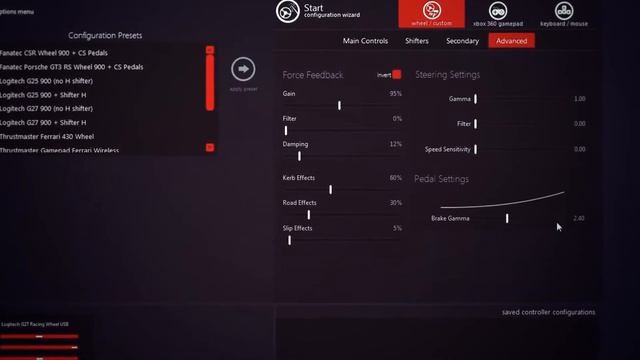 G25/G27 Profiler and Assetto Corsa FFB BEST Settings смотреть онлайн