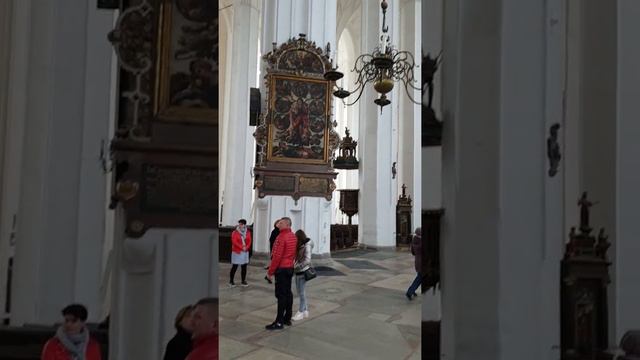 Inside St Mary's Basilica in Gdansk 2