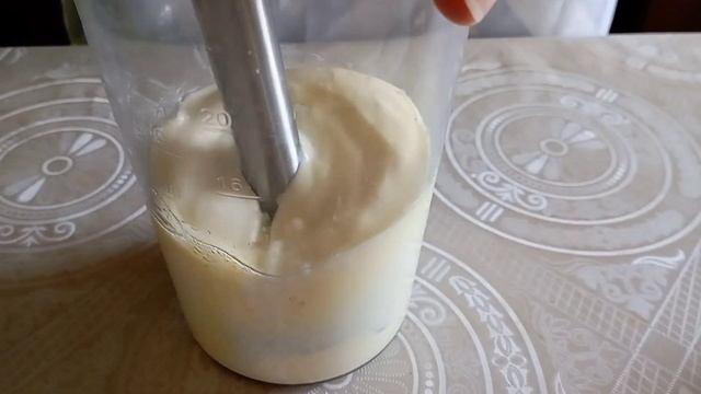 Густой домашний майонез за 2 минуты, получается всегда !  Попробуйте многократно ПРОВЕРЕННЫЙ рецепт