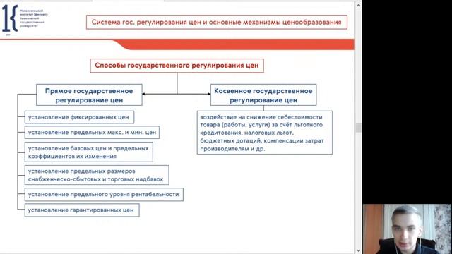 ПП (ОФО). Тема № 5. Правовые основы ценообразования и ценового регулирования смотреть онлайн