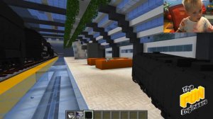 Learn to drive Trains in Minecraft! We're using the Immersive Railroading mod & you'll love it too