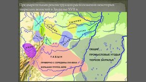 Тюрки Зауралья в конце XVI - XVII веках