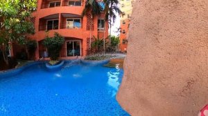 Обзор территории кондо seven seas Таиланд-Паттайя