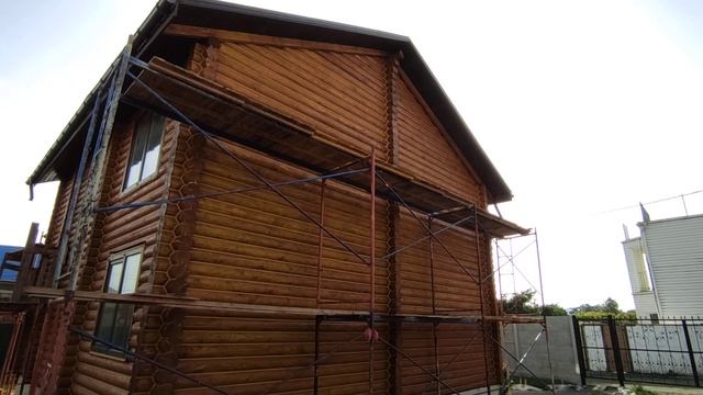 Заделка швов сруба бруса герметизация стыков.выполним Одесса Грибовка Украина Киев. 80963546656 смотреть онлайн