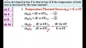 MCQ-Mechanical|GATE|GPSC|JE|Govt exam|5|Stress& Strain|competitive exam|paper solution|JE Exam