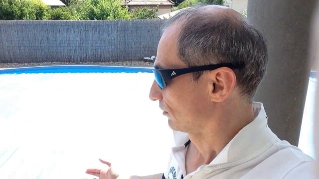 Продолжение видео о подавлении "цветения" воды в частном бассейне. смотреть онлайн