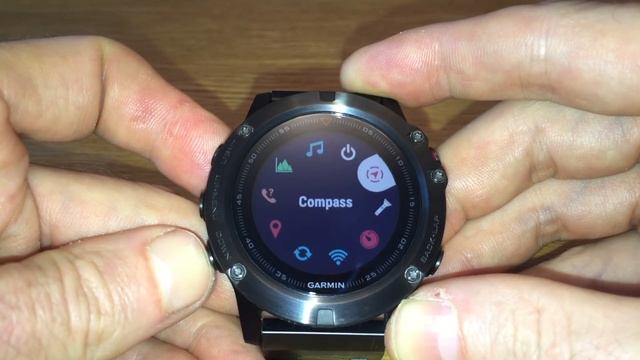 Garmin Fenix 5 and 5x Tutorials -  Hotkeys And Control Menu