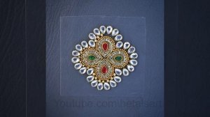 Boho Bridal Hair Brooch! Hair Accessories For Different Hairstyle Modern Yet Traditional Bridal Loo