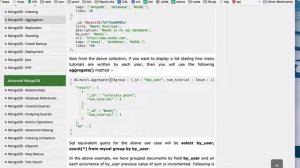 MongoDb Tutorial - 27 : How aggreation works in mongodb
