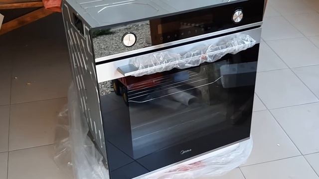 ОНЛАЙН ТРЕЙД.РУ — Электрический духовой шкаф Midea MO82170GB смотреть онлайн