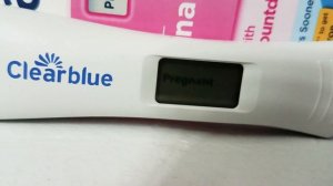 Clear blue Digital Pregnancy test