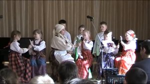 Русская народная песня "У нас нонче субботея" (ложкари)