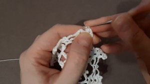 Ажурная салфетка крючком мастер-класс. Зимняя коллекция 25/29
