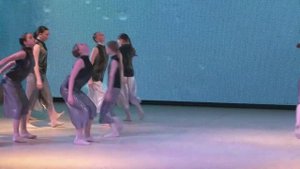Современная танцевальная постановка "звучание воды". Контемпорари