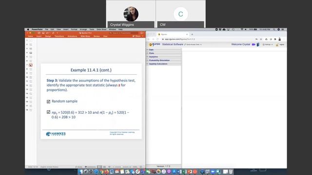 Testing a Hypothesis about a Population Proportion смотреть онлайн