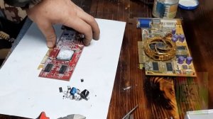 Разбор видеокарты на драгметаллы!