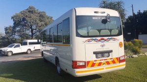 2022 Toyota Coaster 4.0L  22 seater Bus Quick Review