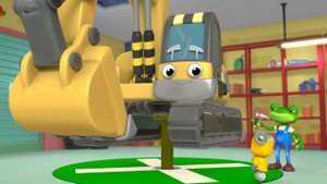 Обслуживание Экскаватора Эрика｜Гараж Геккона｜Мультики про Машинки