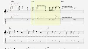 Last of the Mohicans TAB - instrumental guitar tabs (PDF + Guitar Pro)
