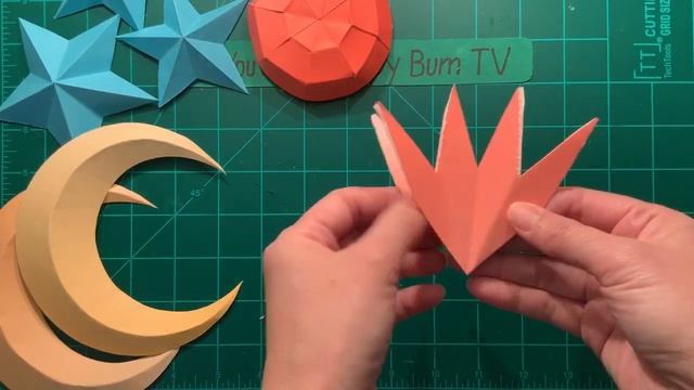 SUN MOON & STARS WALL HANGING | DIY HOME DECOR IDEAS I EASY DIY PAPER CRAFTS смотреть онлайн