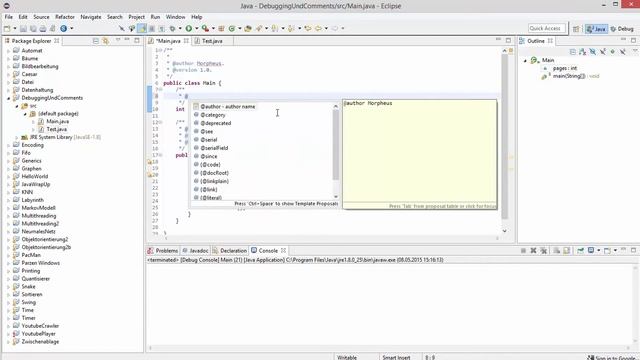 Java - Javadoc смотреть онлайн