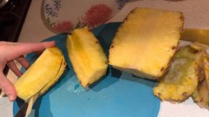 Как чистить ананас