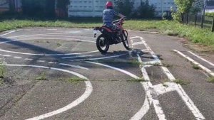 Экзамен ГАИ на мотоцикле в Гомеле