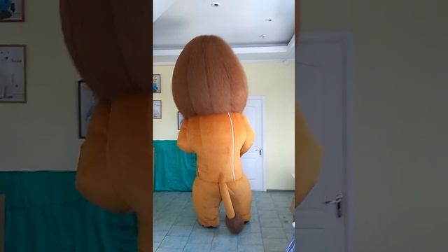 Надувной костюм Лев Алекс от SHOWplus (Inflatable mascot Alex)