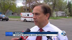 Hostage situation comes to peaceful end in Pontiac