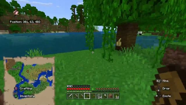 MINECRAFT PS4 new map смотреть онлайн