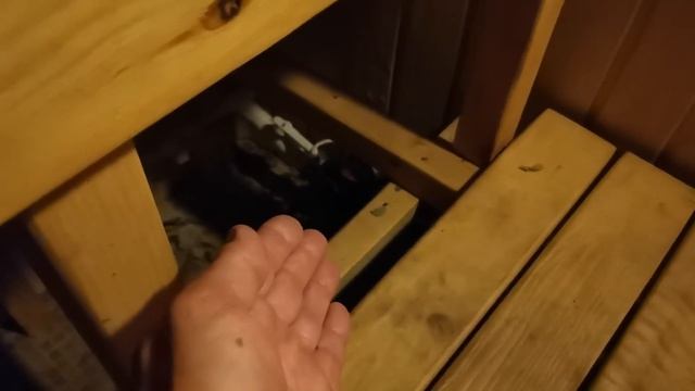 Как сделать в бане тёплый пол / Тёплый пол без электричества