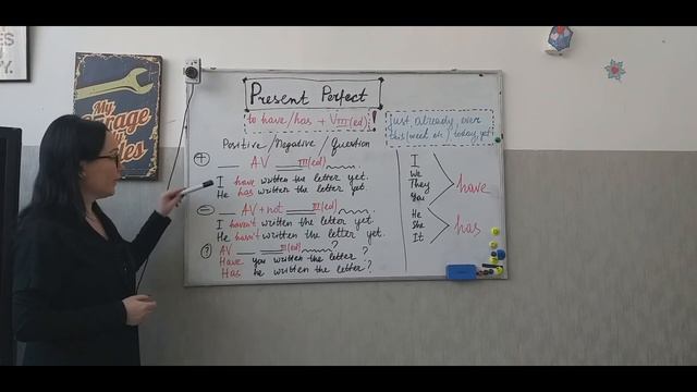 Present Perfect - Теперішній завершений (доконаний) час . Уроки Англійської мови .