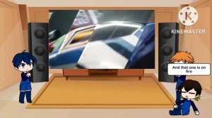 Blue Lock react to Rocket League | Gacha reacts