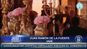 Juan Ramón de la Fuente en entrevista con José Cárdenas 1ªparte