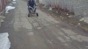 Переделываем миниснегоход в мини трицикл, а потом будем делать из него квадроцикл.