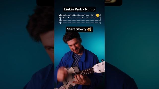 How to play Numb by Linkin Park on the Ukulele