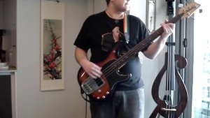 Bicycle Race - Queen (4-string Fretless Bass Cover - Ibanez ATK)