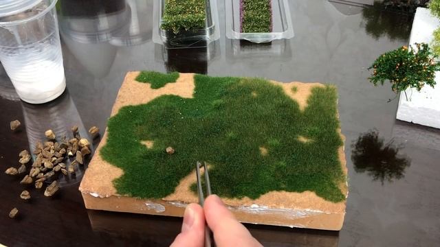 Как создать диораму с песком и реалистичной травой (Обучение) смотреть онлайн