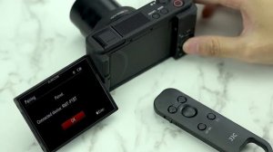 JJC BTR-S1 (Replaces Sony RMT-P1BT) pairs with Sony ZV-1