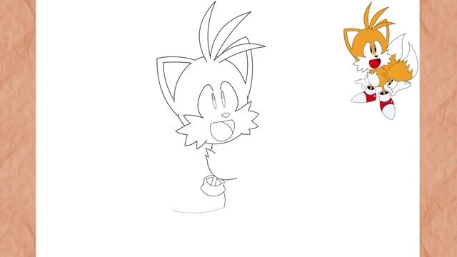 How to Draw Tails Sonic 2 смотреть онлайн