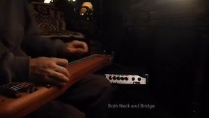 LeosWood All Mahogany Lap Steel Demo