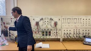 Ч.1 Измерение качества электроэнергии. Описание схемы электрической сети