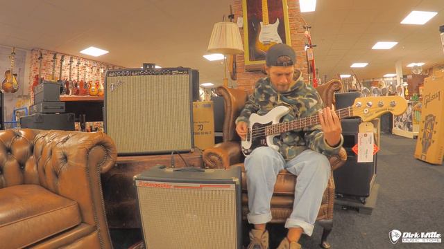 Dirk Witte - Fender American Performer Precision Bass Arctic White смотреть онлайн