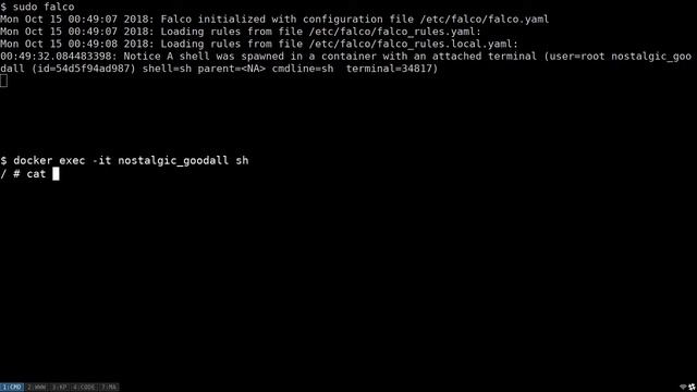 Sysdig Falco Introduction смотреть онлайн